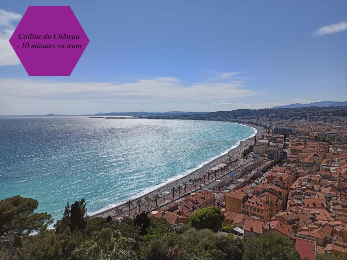Studio - 1 Minute De La Plage Et De La Promenade Des Anglais Nice Luaran gambar